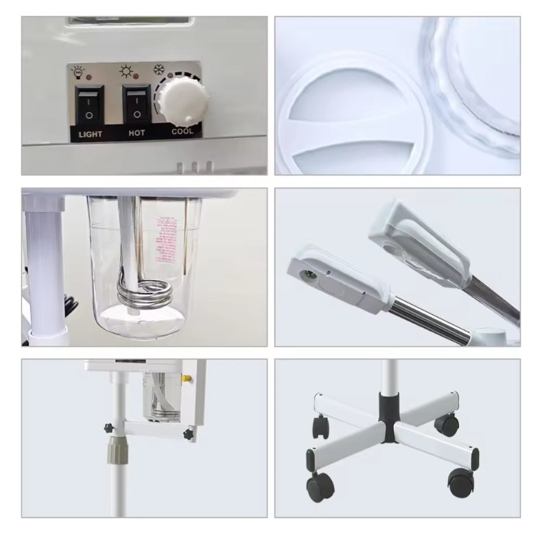 Evaporizador para Limpieza Facial