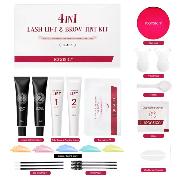 Kit Lash & brown lamination Iconsign 4N1