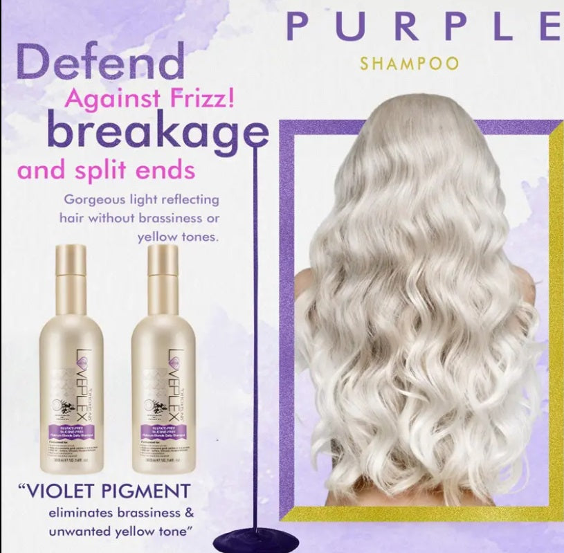Shampoo y Acondicionador para cabello rubios y platinados