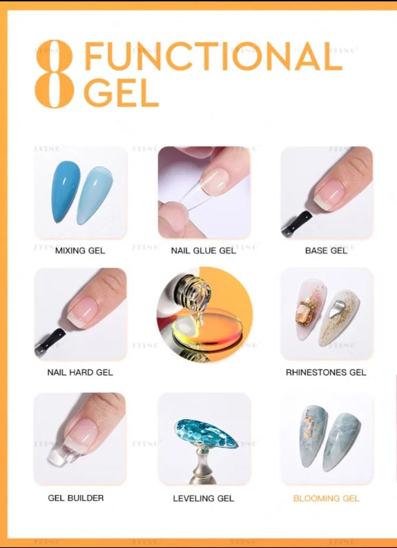 Multifuncional 8N1 para uñas en Gel