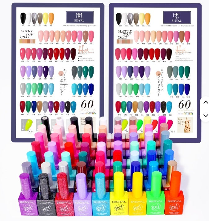 Esmaltes En Gel Semi-Permanentes para  Uñas Acrilicas