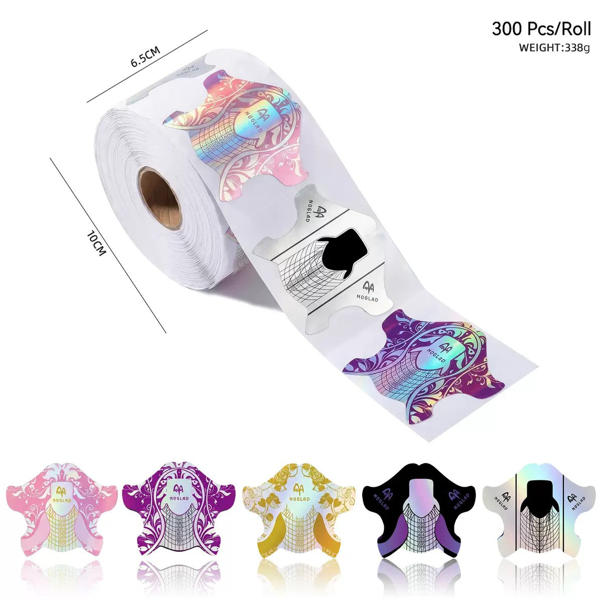 Rollos Esculturales para Extension de Uñas Acrilicas
