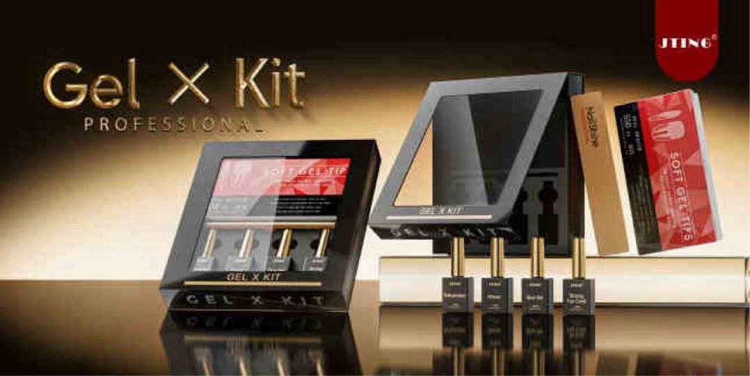 Kit de Uñas Press On-Gel Kit