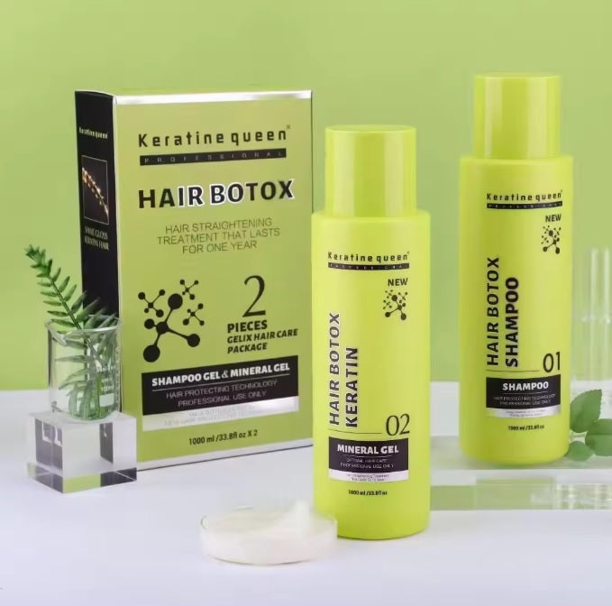 Shampoo Keratine Acondicionador y Tratamiento con Botox