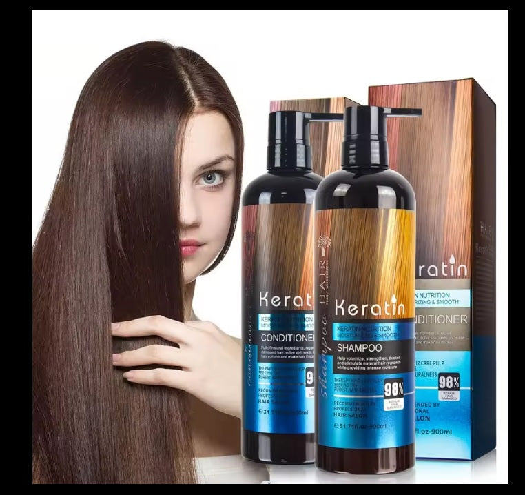 Set de Shampoo Acondicionador y Tratamiento Kerantine