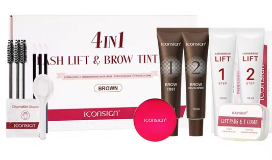 Kit Lash & brown lamination Iconsign 4N1