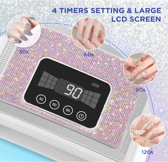 Lampara recargable para Uñas