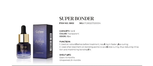 SuperBonder para Pestañas Gollee