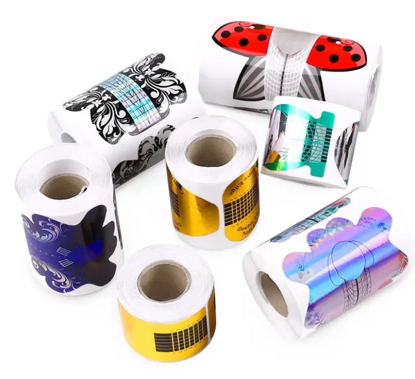 Rollos Esculturales para Extension de Uñas Acrilicas